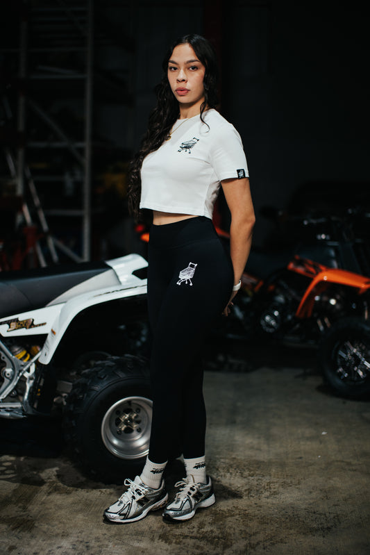 Basic Crop Top White