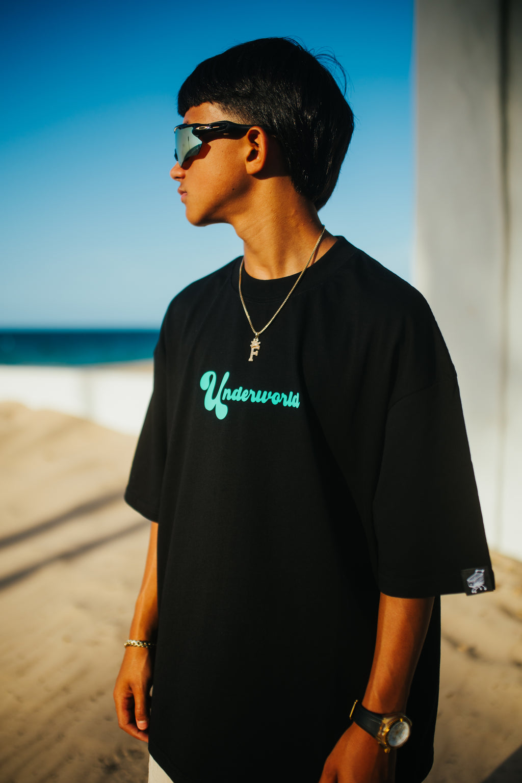 Summer Island black T-Shirt
