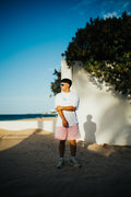 Summer Island white T-shirt