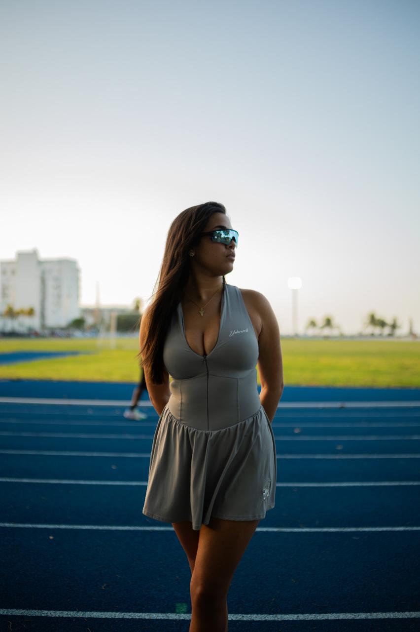 Nova Dress - Gray