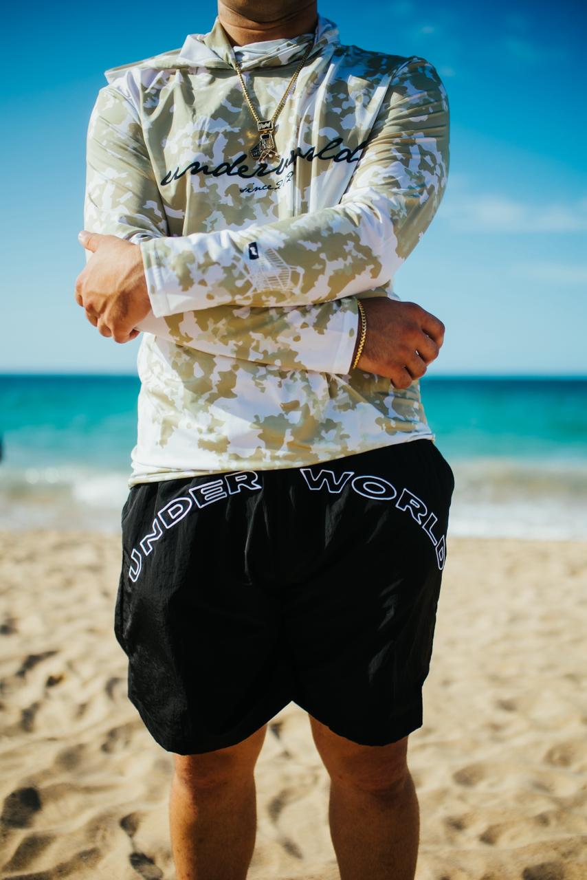 Under core short negro y blanco