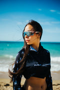 UNDER THE SUN CROP TOP – BLACK